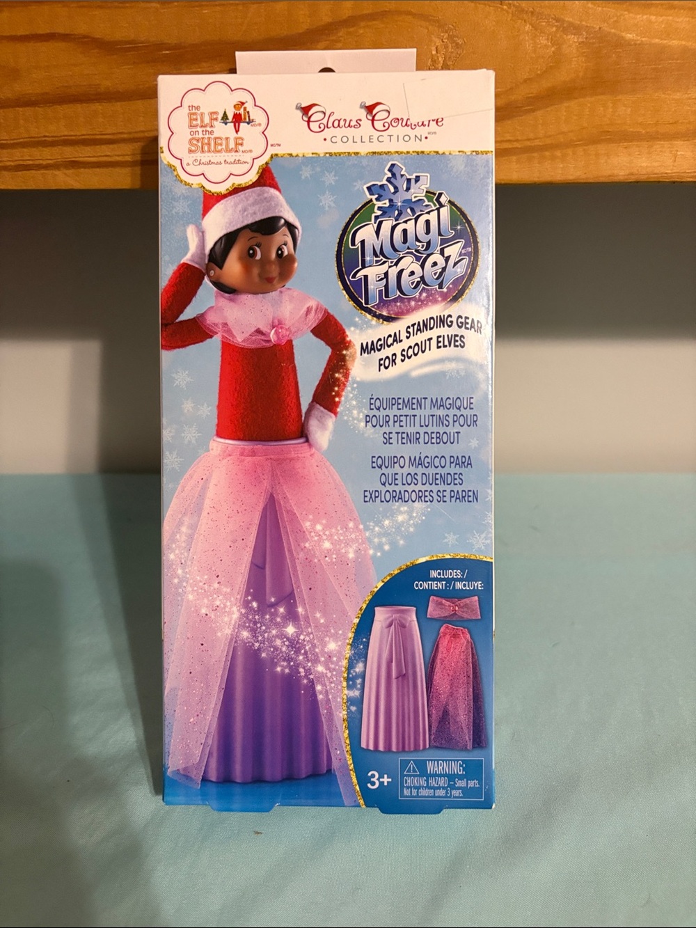 Magi-Freeze Pink & Purple Standing Skirt Set for Scout Elves